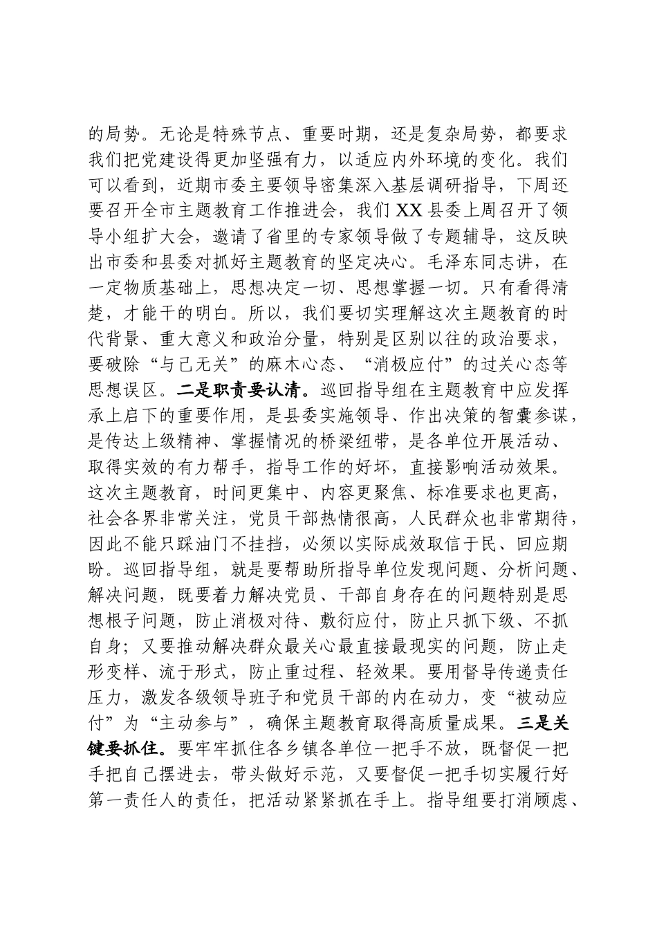 在主题教育推进会上的讲话(0002)_第2页