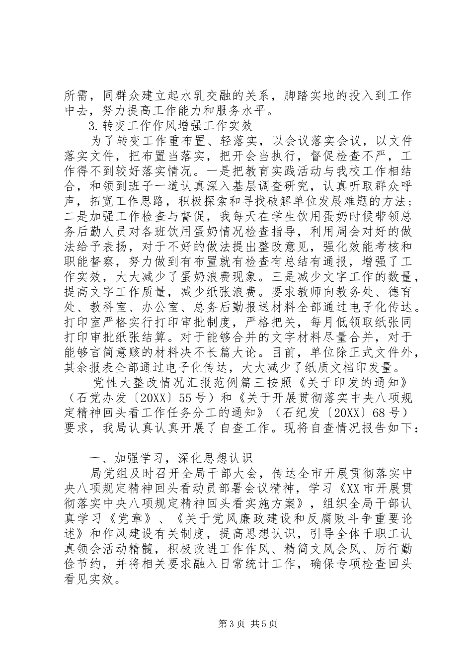 2024年党性大整改情况汇报_第3页