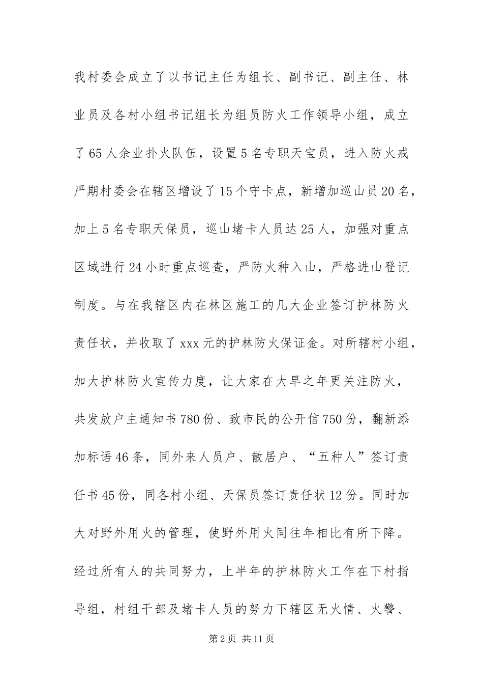 2024年村委会工作总结和工作计划_第2页