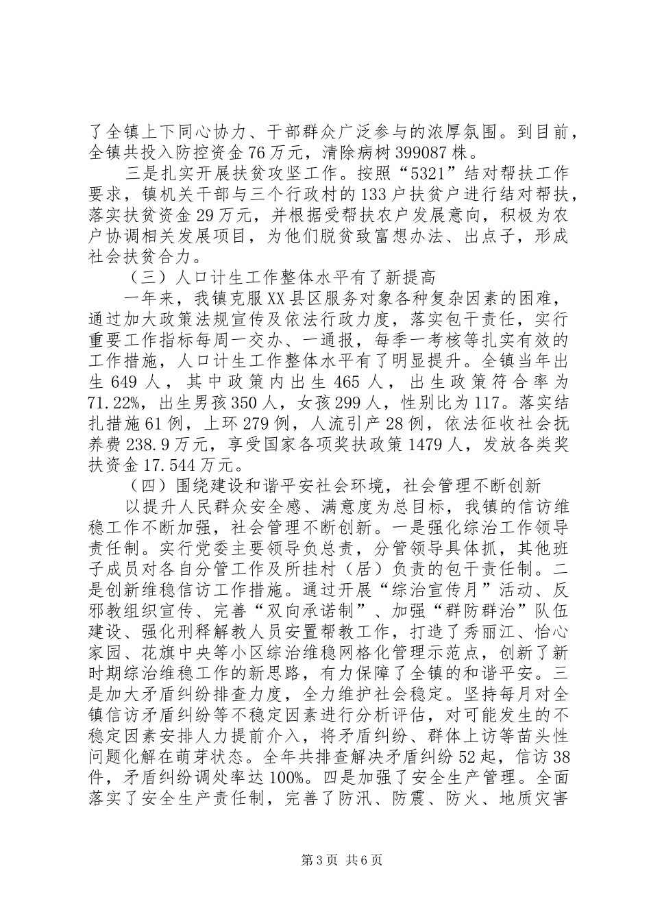 2024年党政班子年度工作总结_第3页