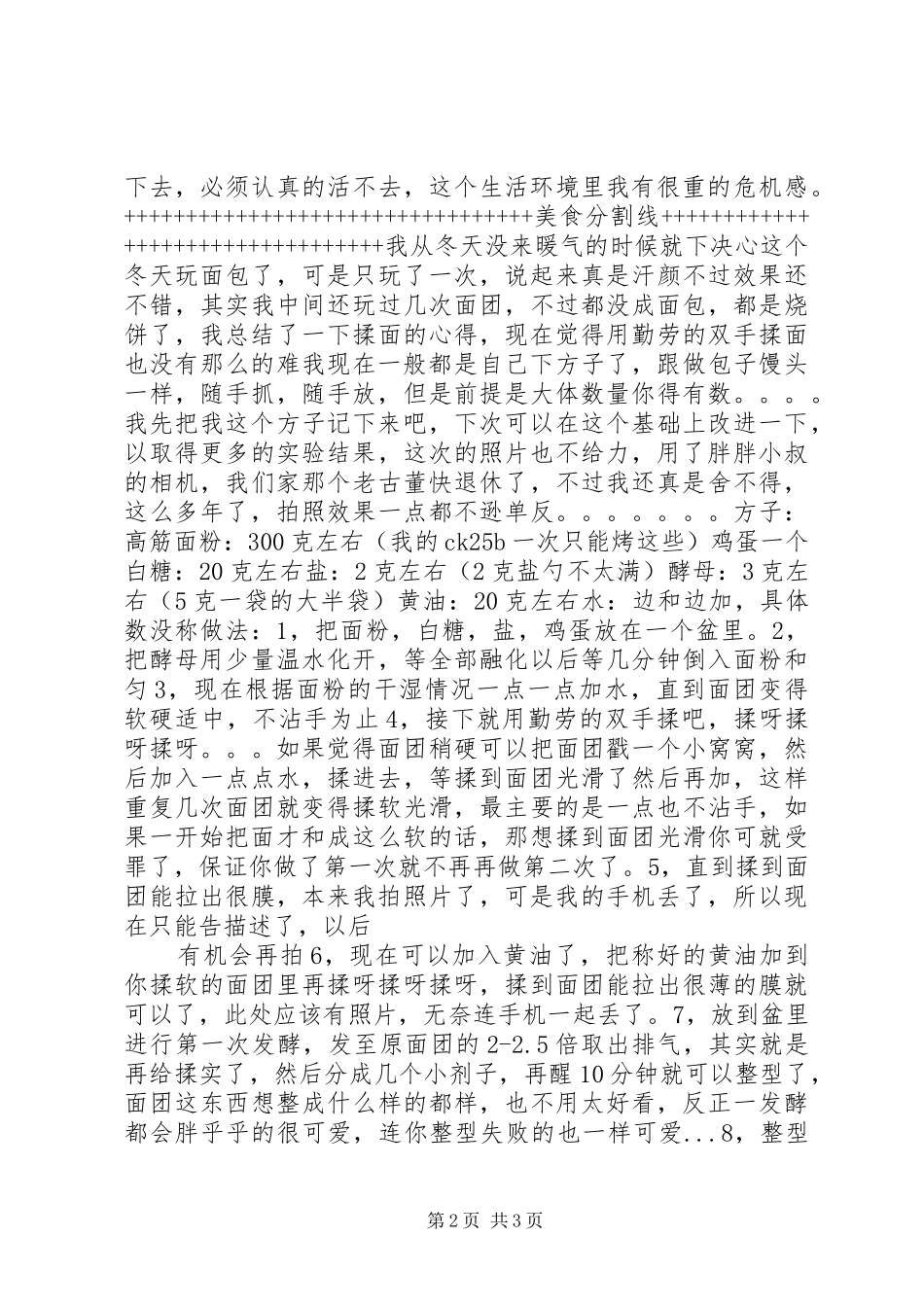 2024年面包半年总结半年工作总结_第2页