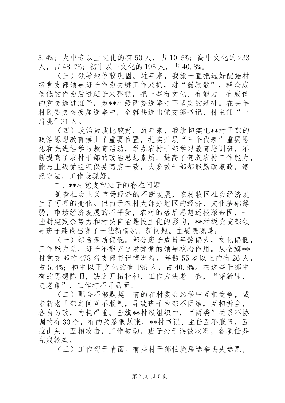 2024年党支部班子问题思考_第2页