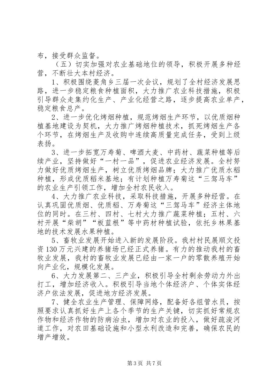 2024年年末村委会工作总结_第3页