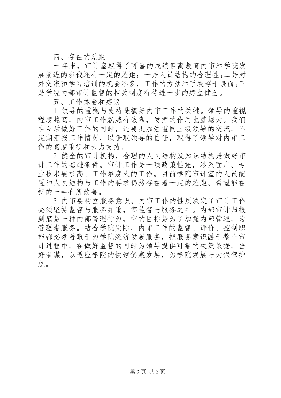 2024年年终审计室工作总结_第3页