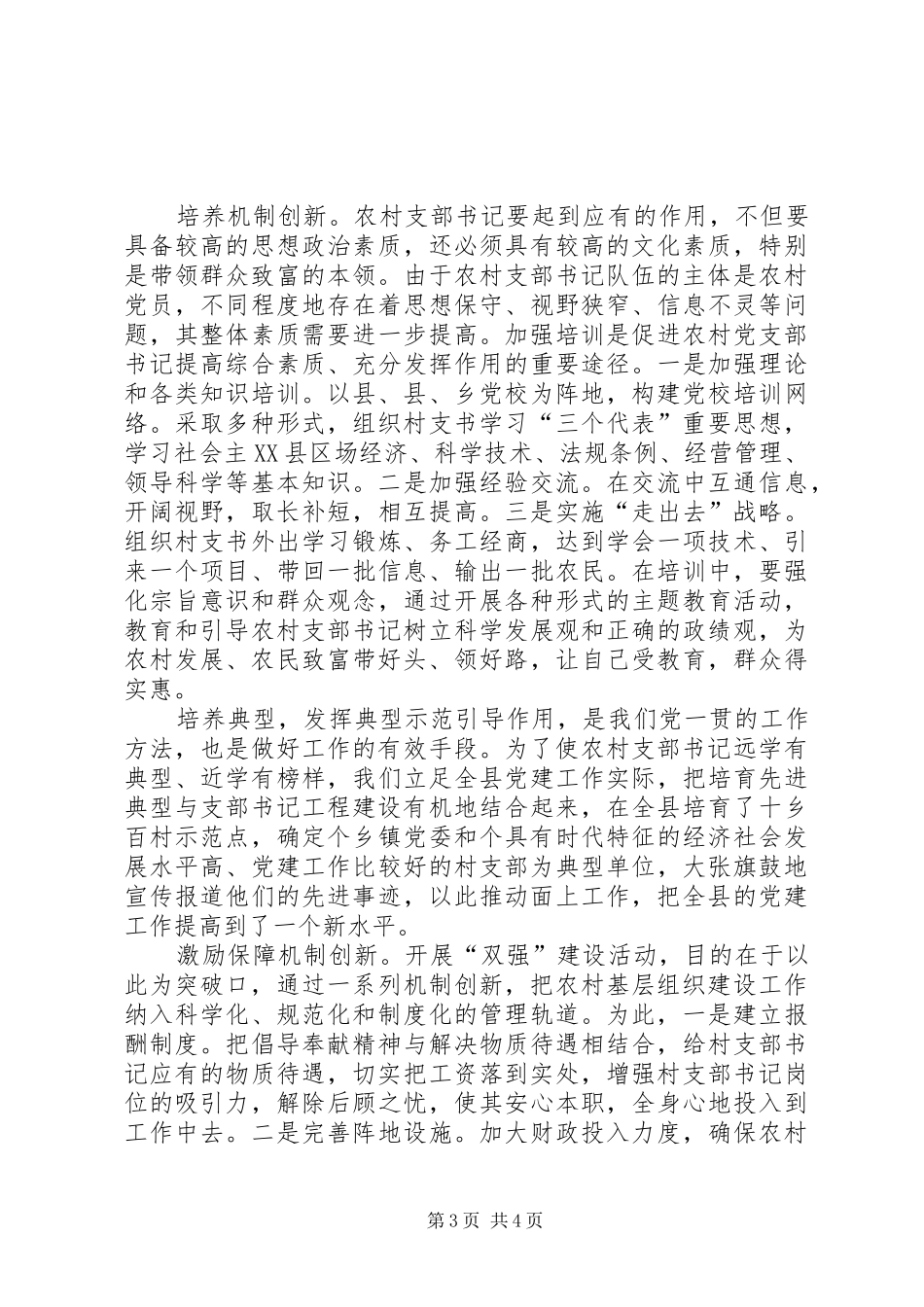 2024年农村基层党组织建设实施双强工程，夯实执政之基_第3页