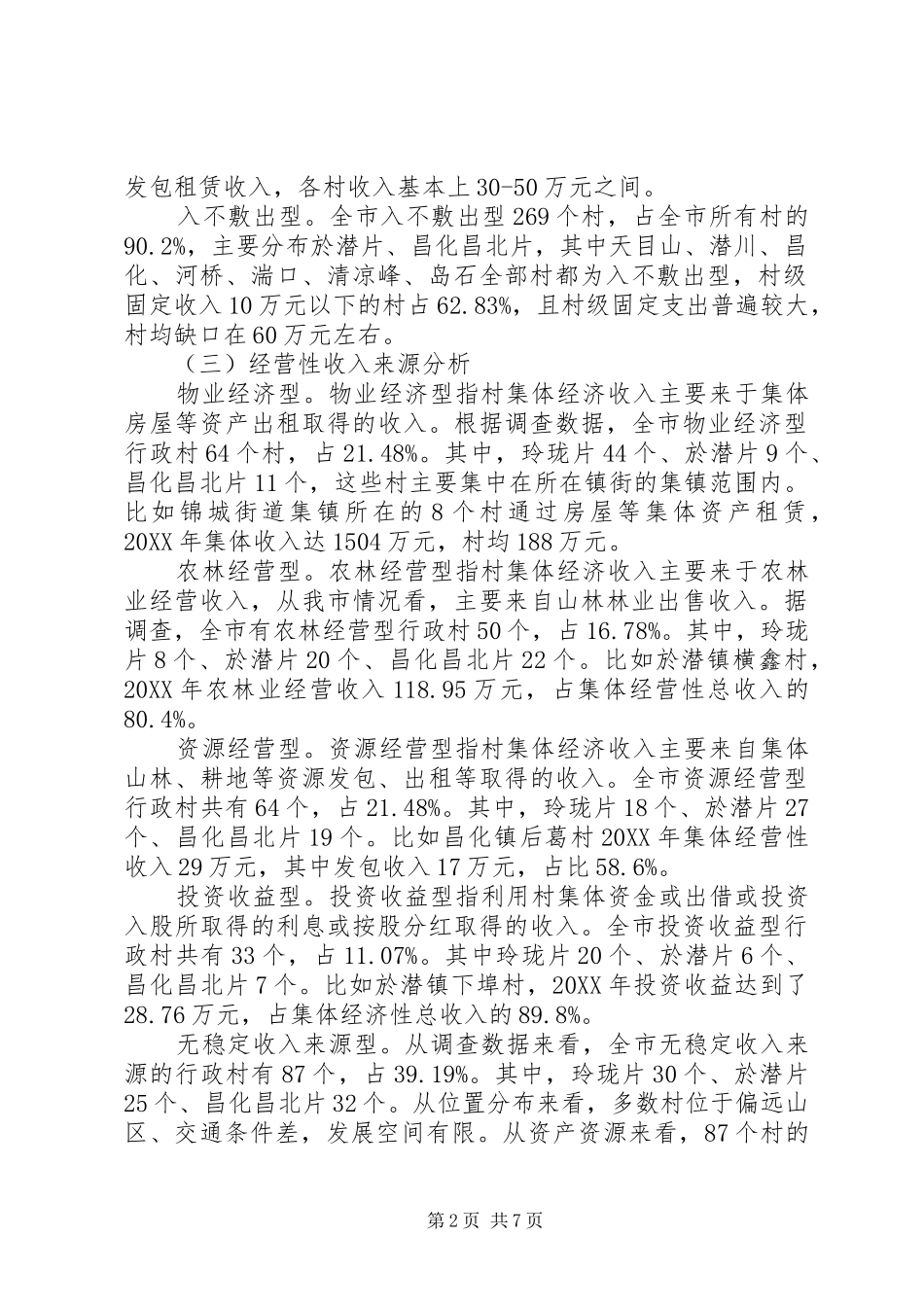 2024年农村集体经济发展调研报告_第2页