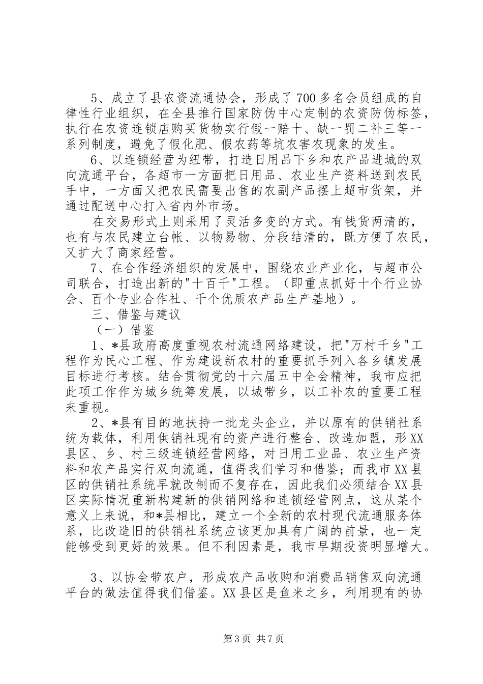 2024年农村流通服务考察报告_第3页