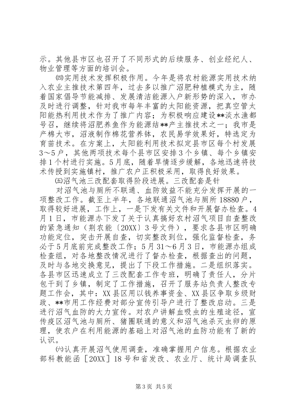 2024年农村能源业务部门工作半年总结_第3页