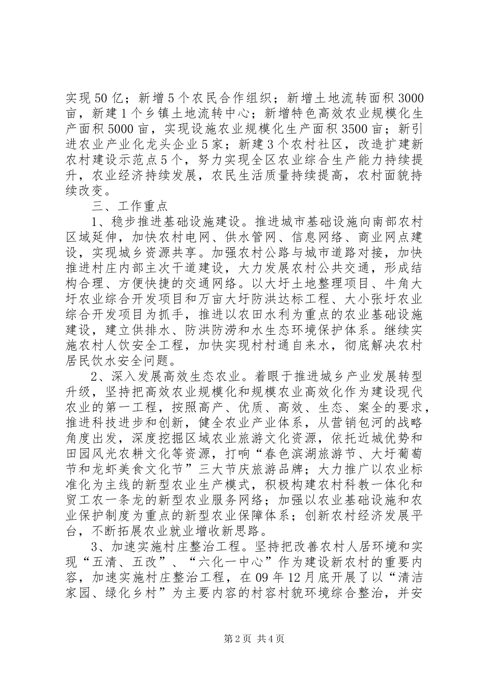 2024年农村农业工作总结汇报_第2页