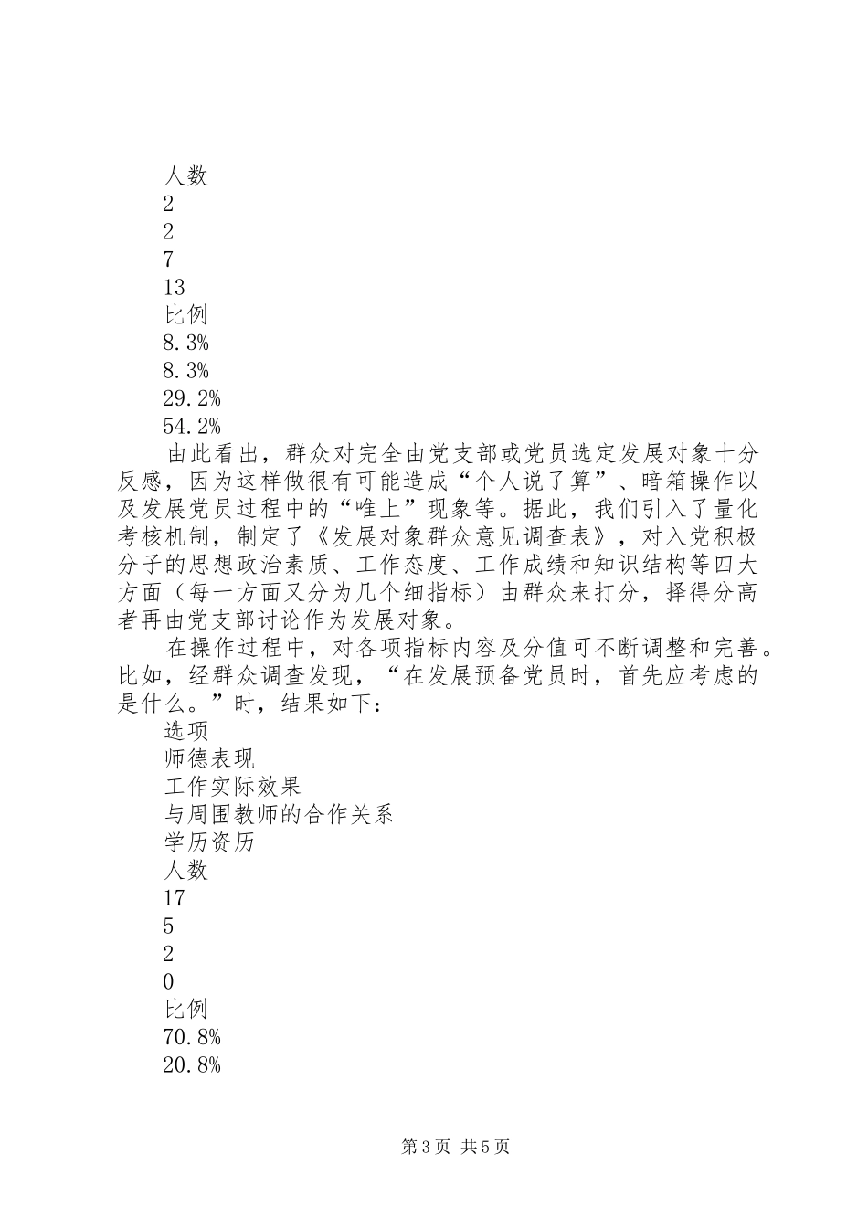 2024年民办中学党员发展工作的几点实践_第3页