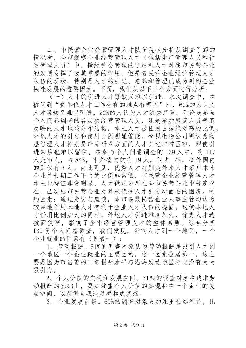 2024年民企经营管治人才队伍构建调研报告_第2页