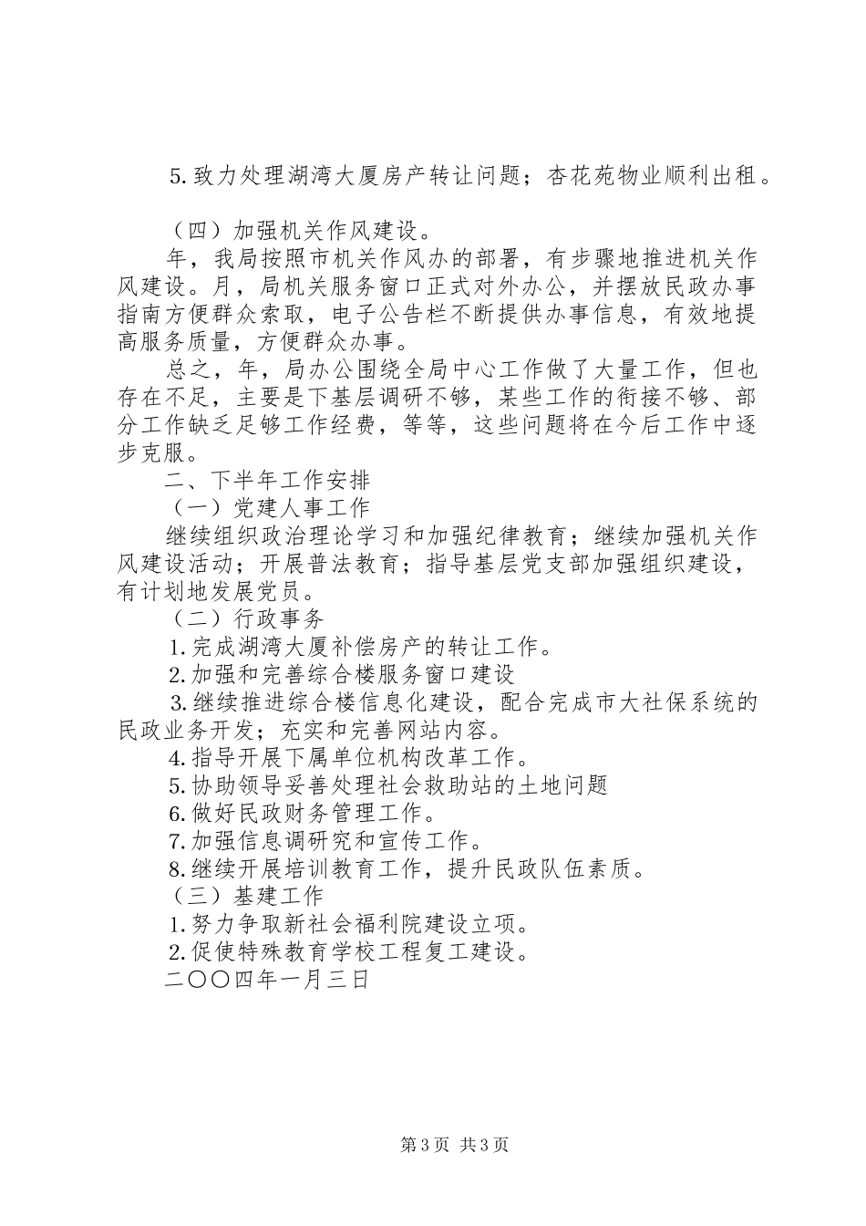 2024年民政局办公室二三总结_第3页