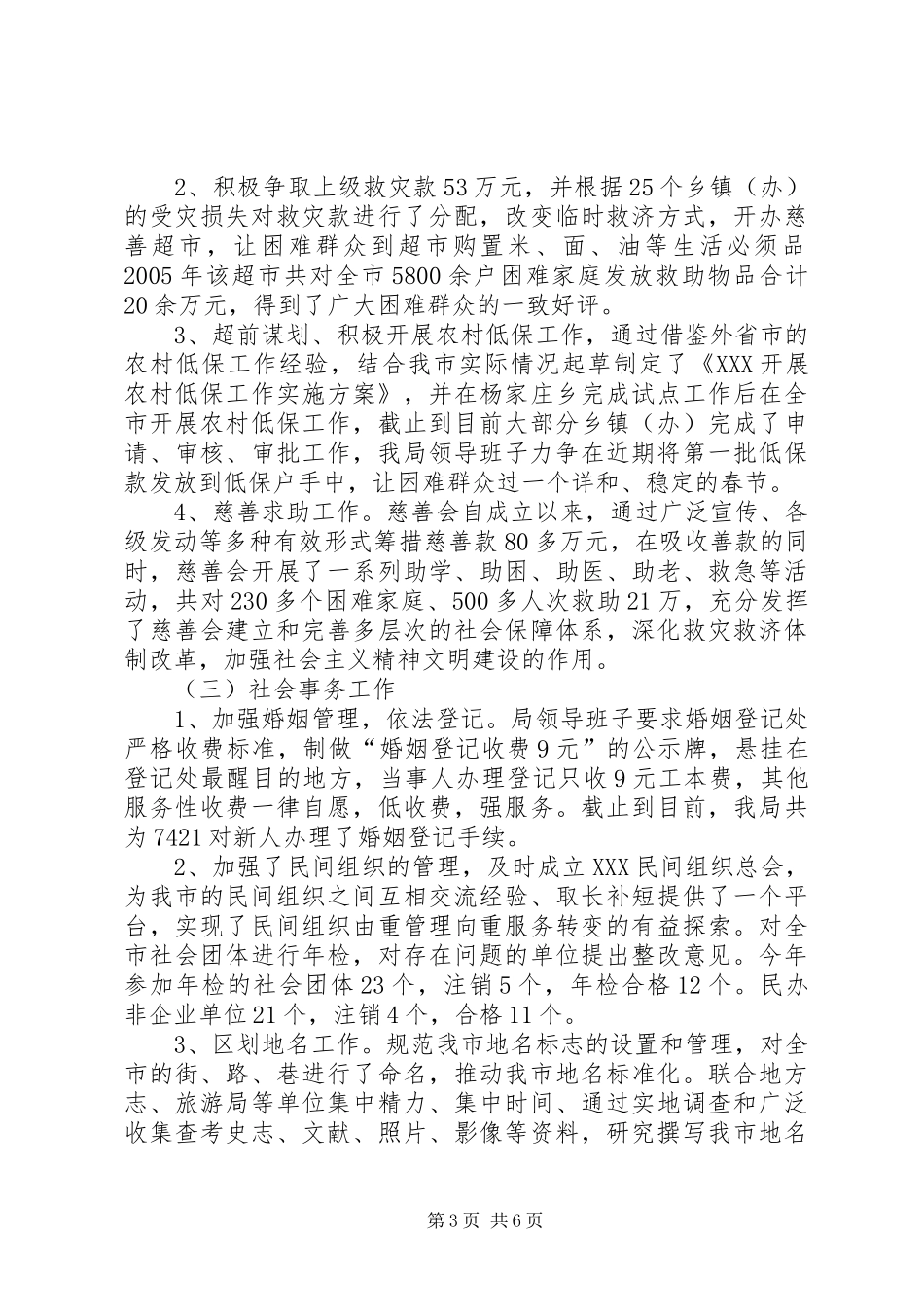 2024年民政局领导班子工作总结_第3页