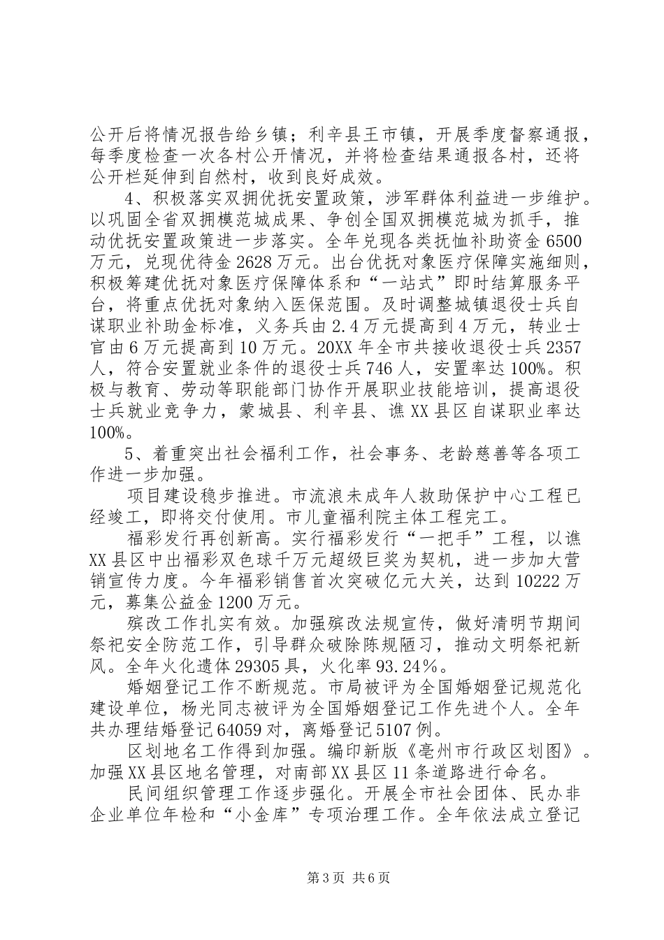 2024年民政局上年总结和下年思路_第3页