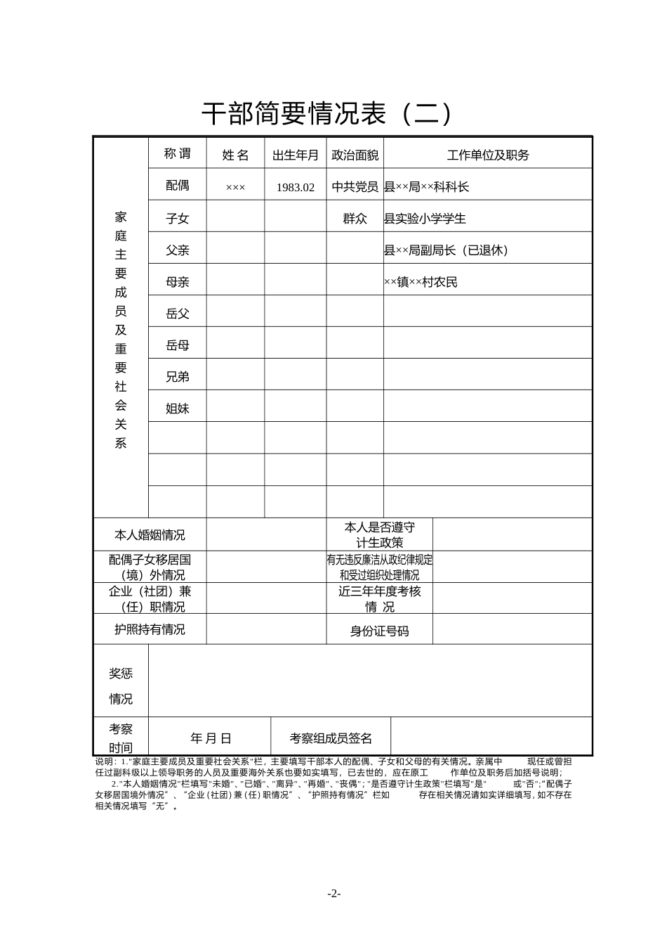 15干部简表_第2页