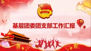 支部工作汇报ppt
