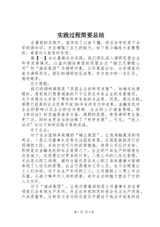 2024年实践过程简要总结
