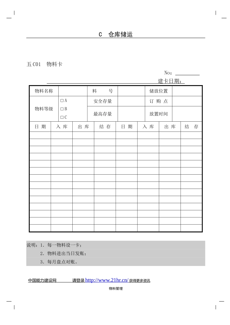 企业仓库管理表格_第1页