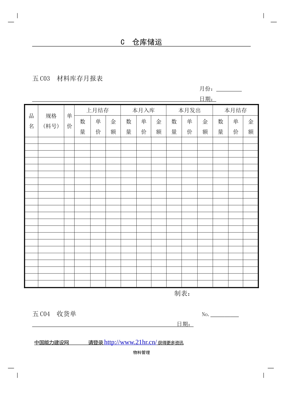 企业仓库管理表格_第2页