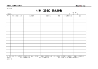 招标、采购管理表格汇编 41页
