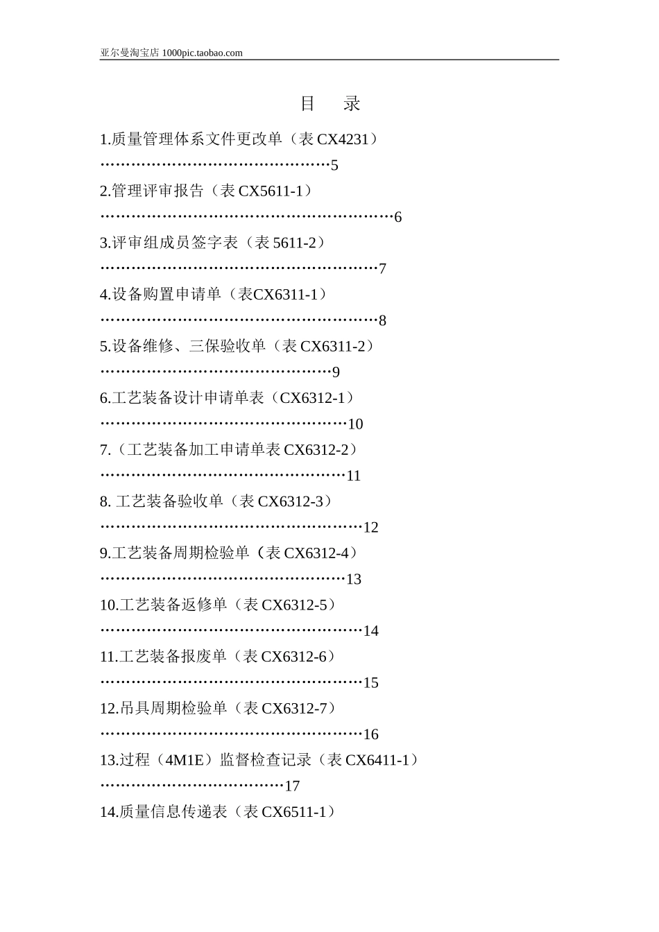 生产管理记录表格大全 108页_第2页