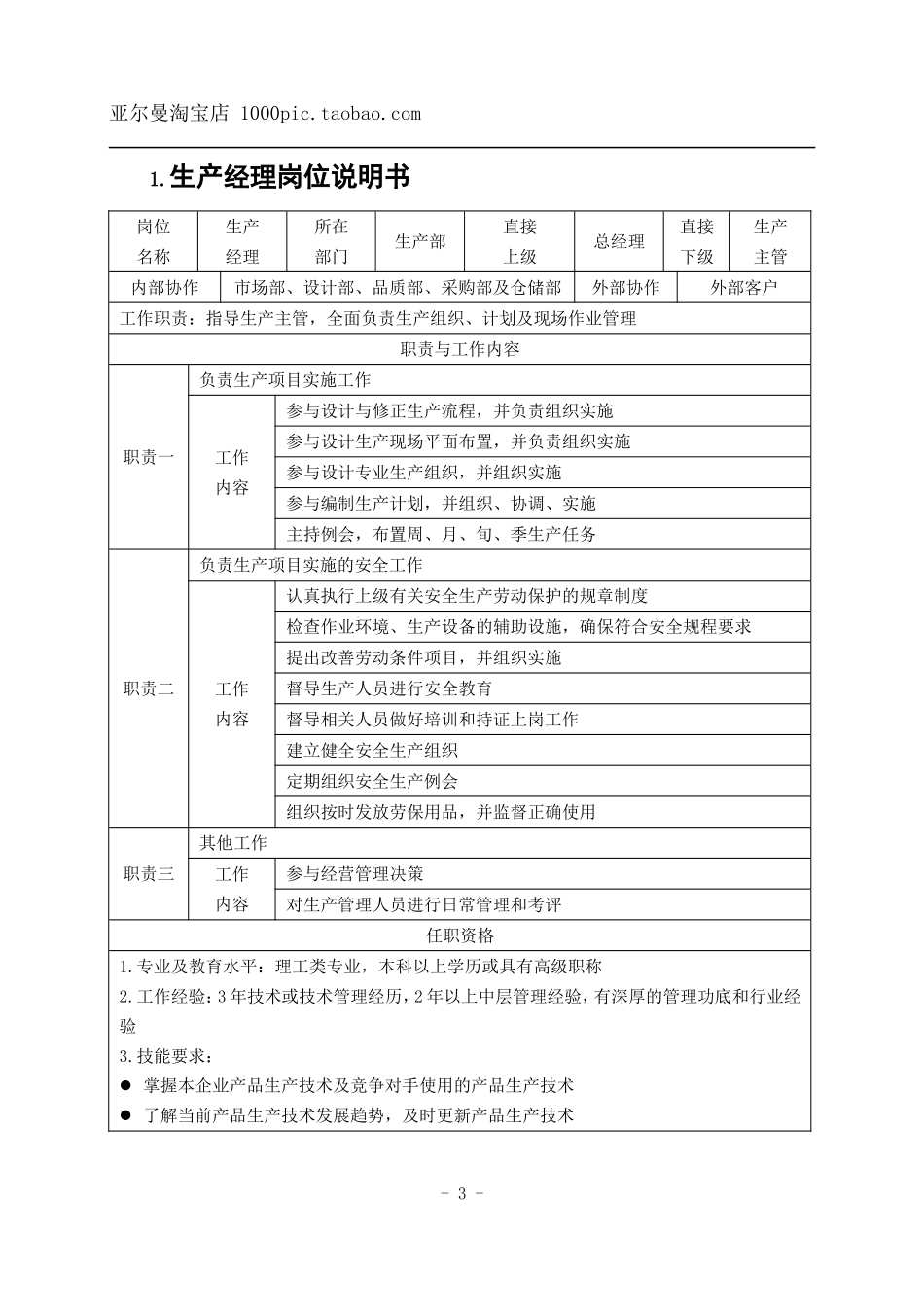 生产管理制度、表格大全（超全） 488页_第3页