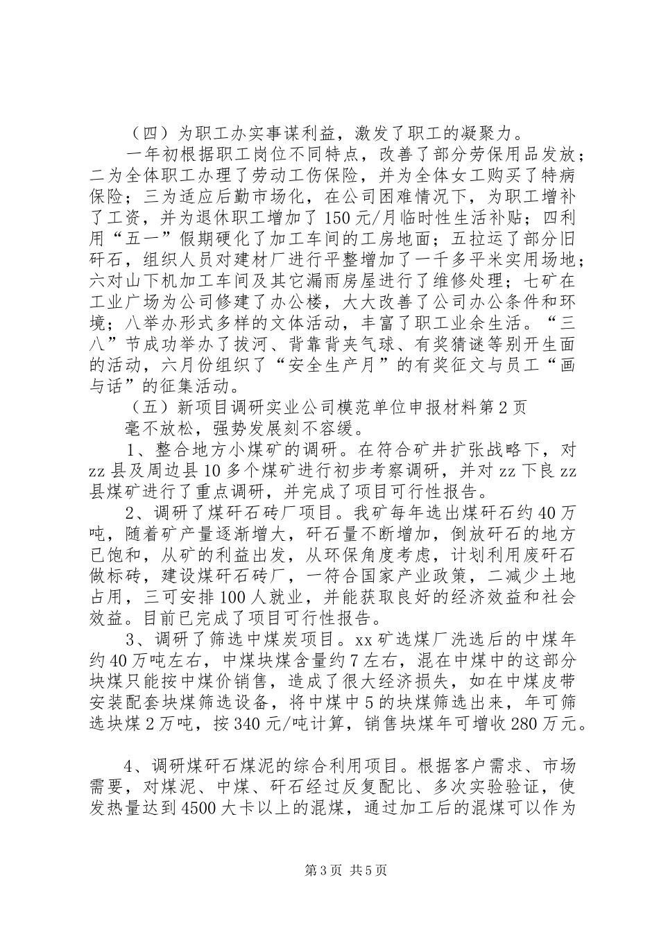 2024年实业公司模范单位申报材料_第3页