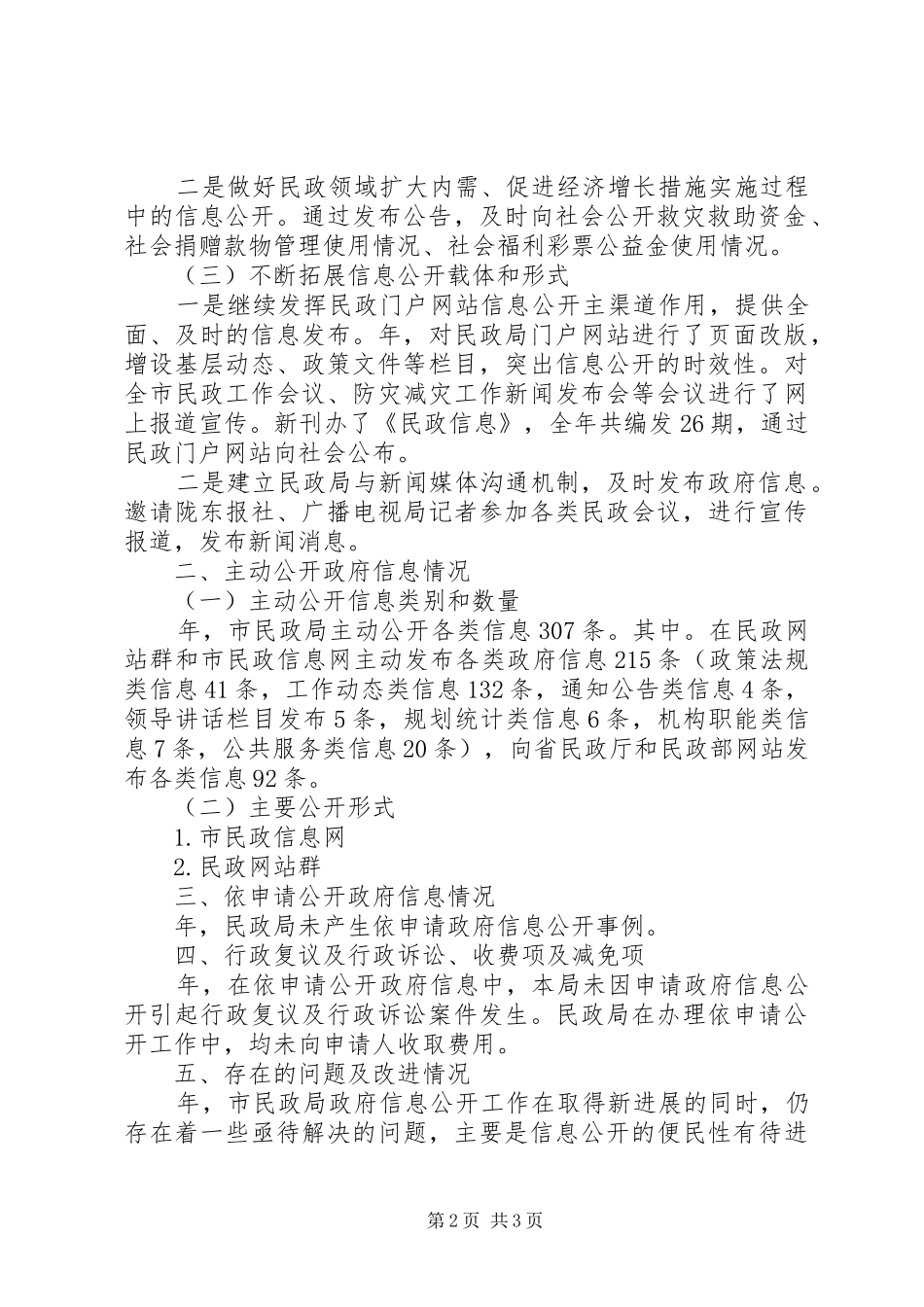 2024年市民政局工作年终总结_第2页