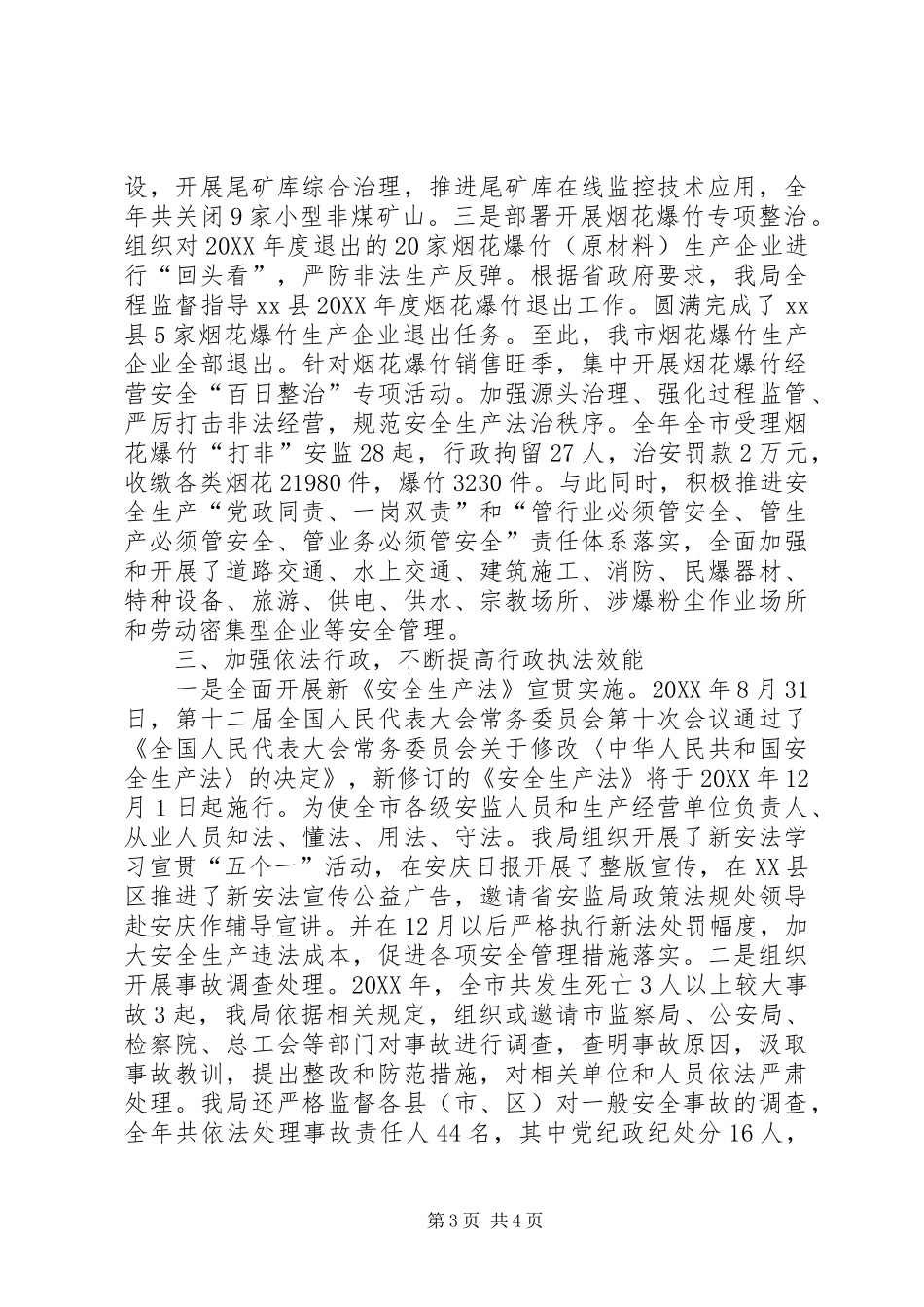 2024年市安监局效能述职报告_第3页