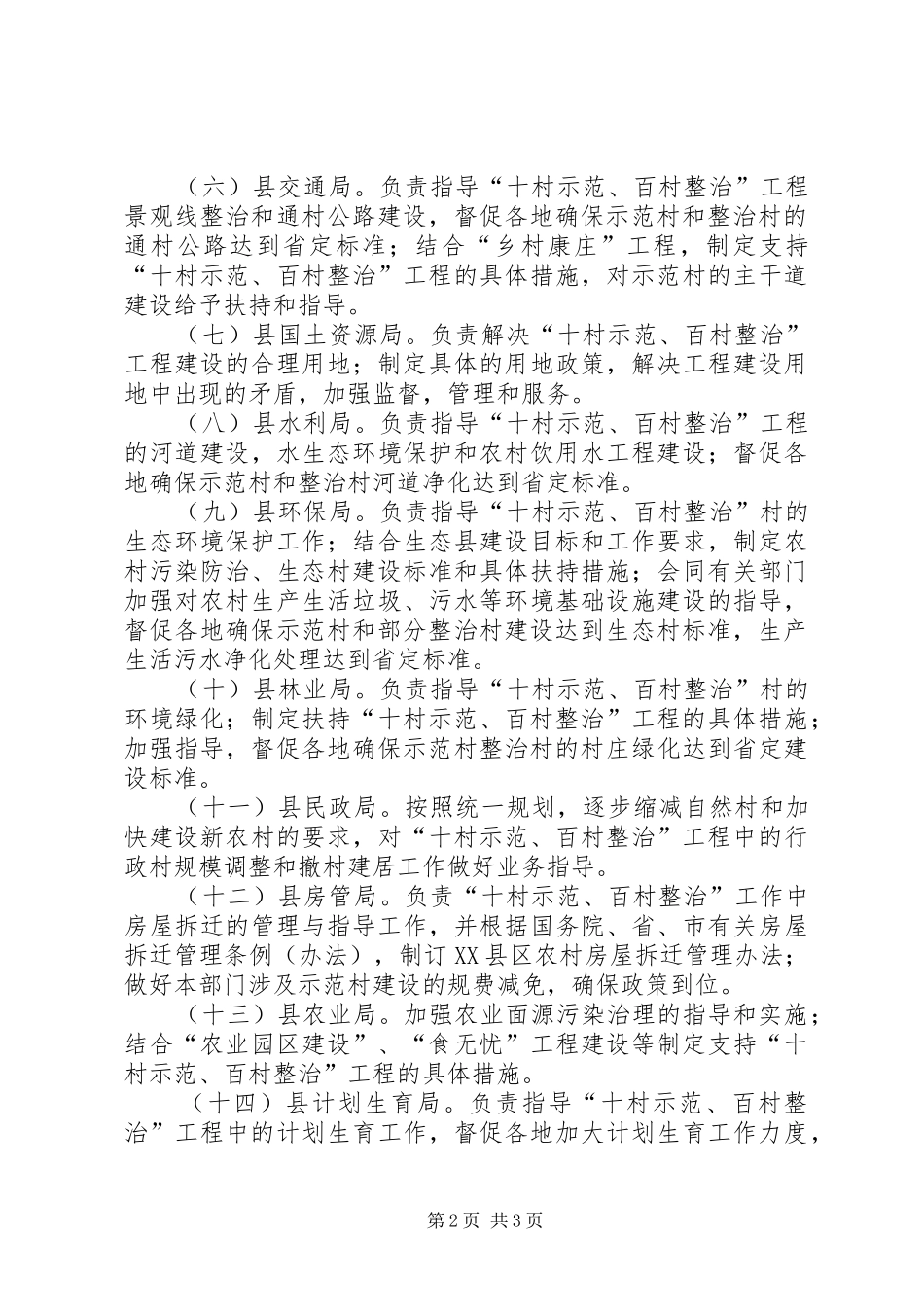 2024年明确县十村示范百村整治工作协调小组_第2页