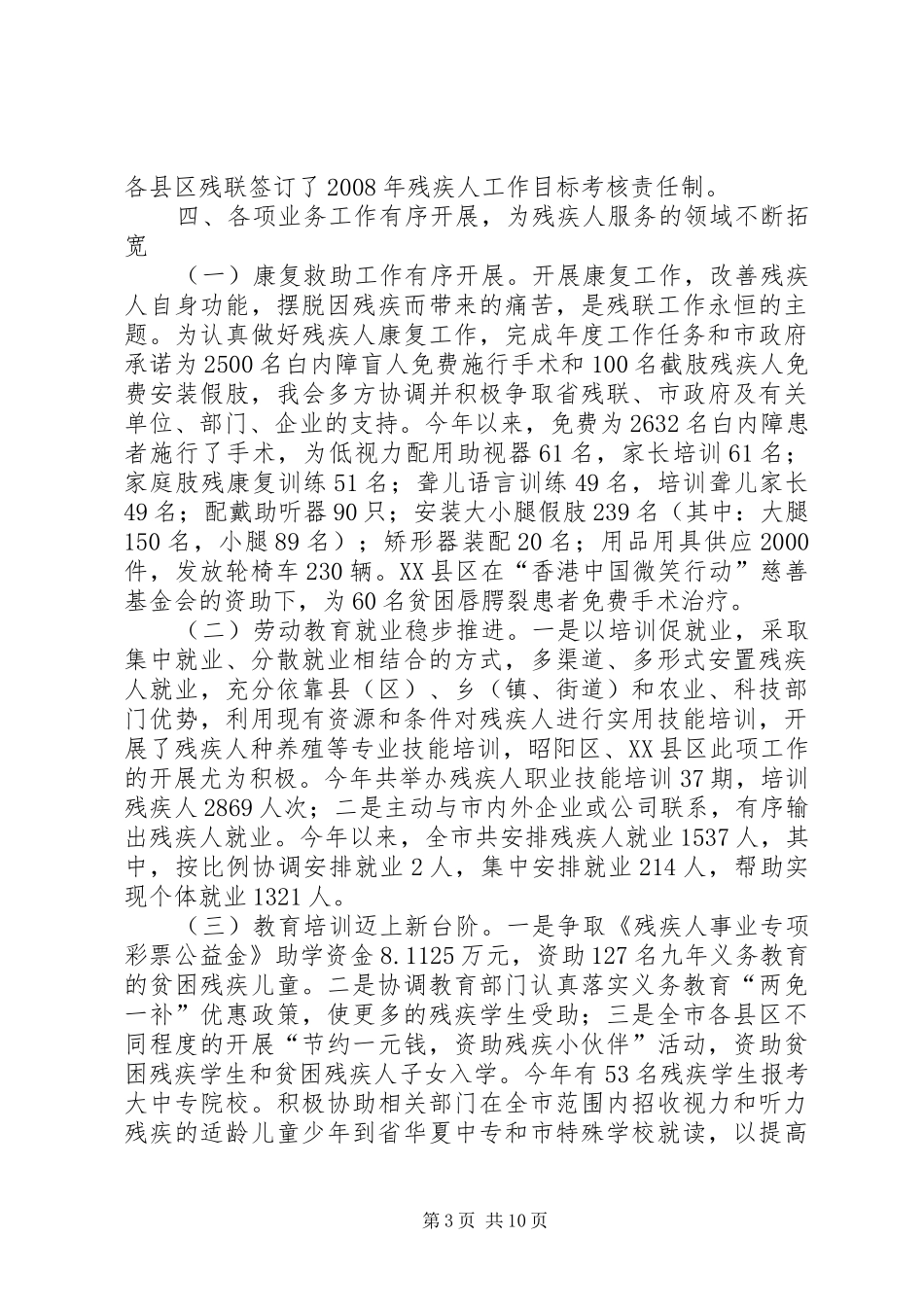 2024年市残联残疾人工作总结_第3页