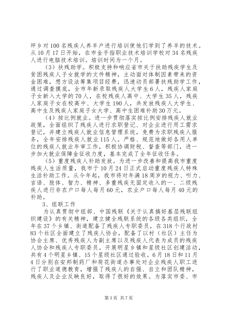 2024年市残联年终总结与明年安排_第3页