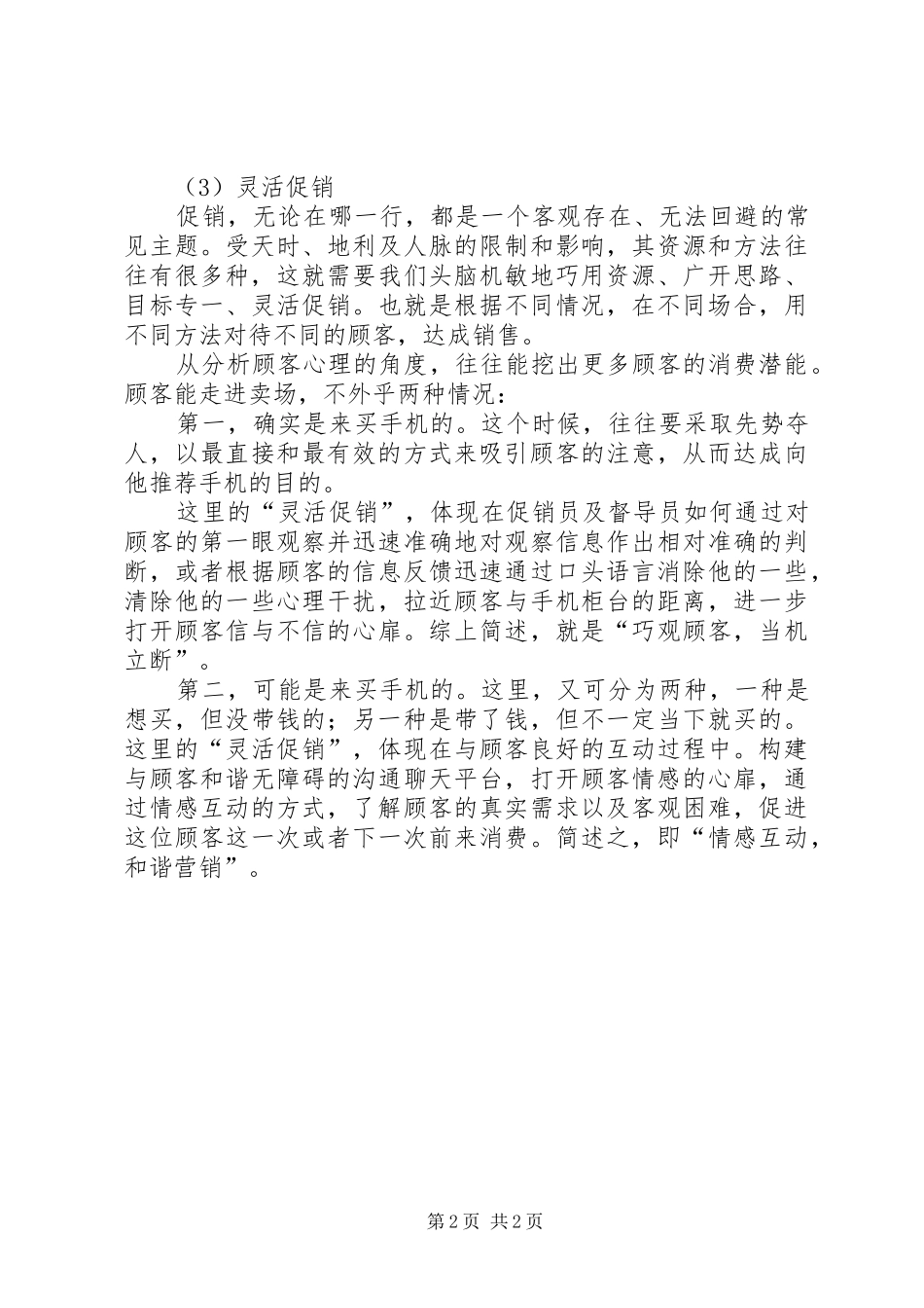 2024年市场督导年终总结_第2页