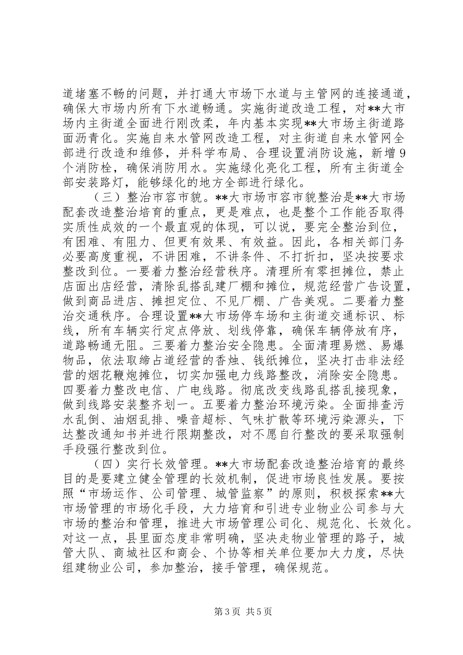 2024年市场配套改造培育动员大会致辞_第3页