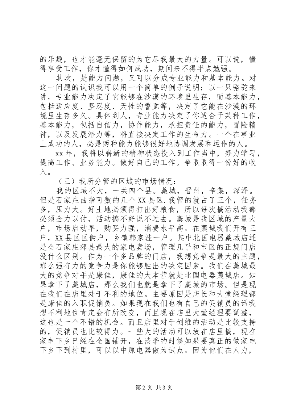 2024年市场推广员个人总结_第2页