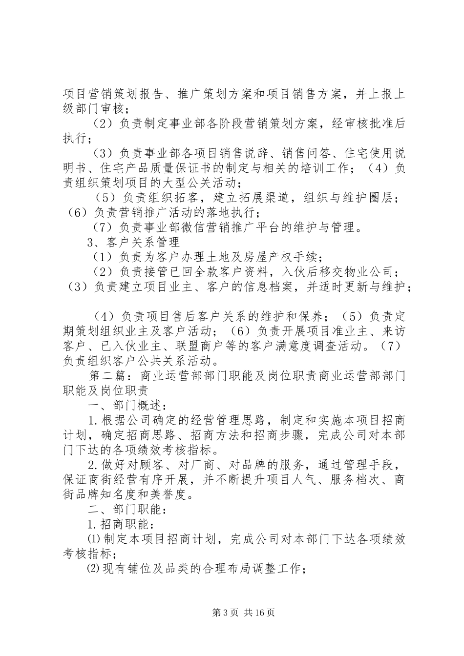 2024年市场运营部部门职能_第3页