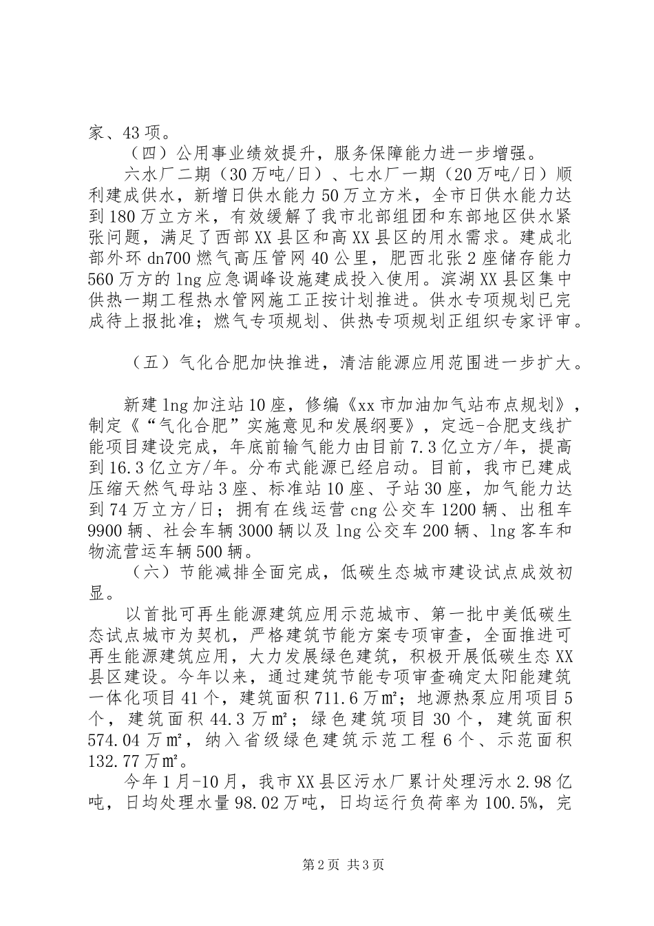 2024年市城乡建设委员年度工作报告_第2页