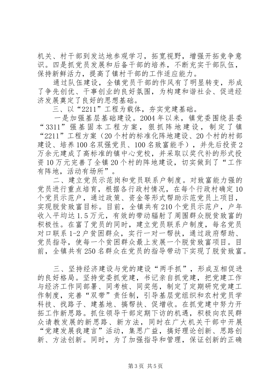 2024年市特色乡镇建设交流会议材料_第3页