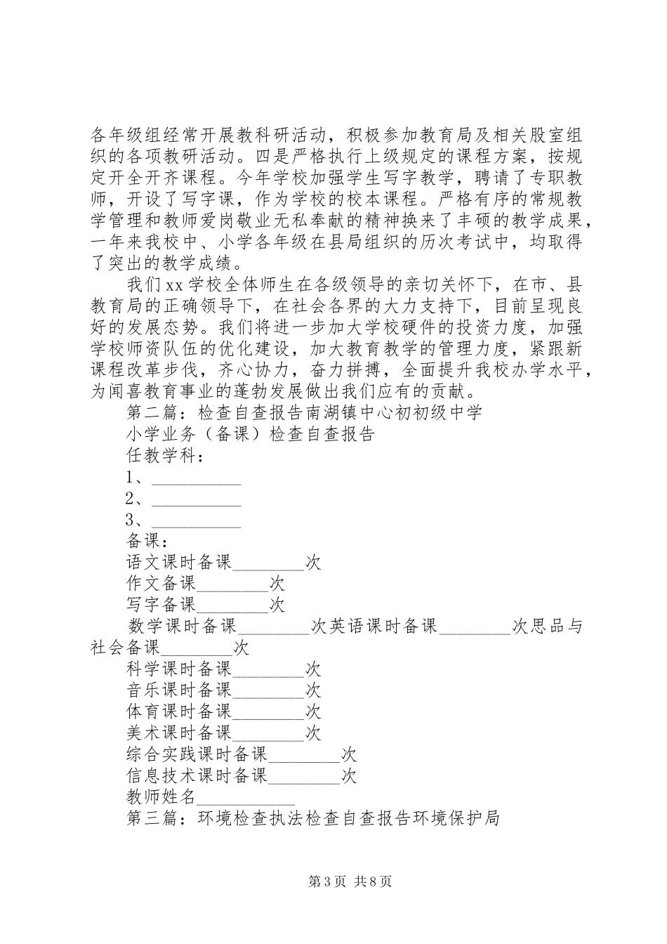 2024年年度检查自查报告_第3页