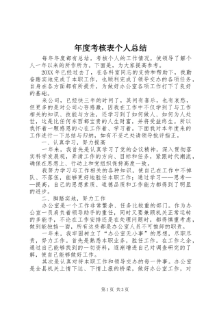 2024年年度考核表个人总结