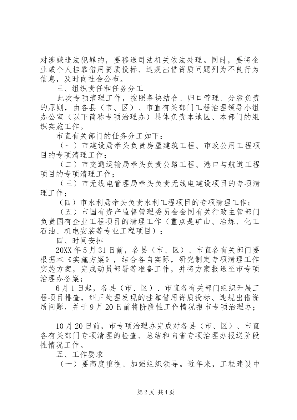 2024年市工程建设专项清理方案_第2页