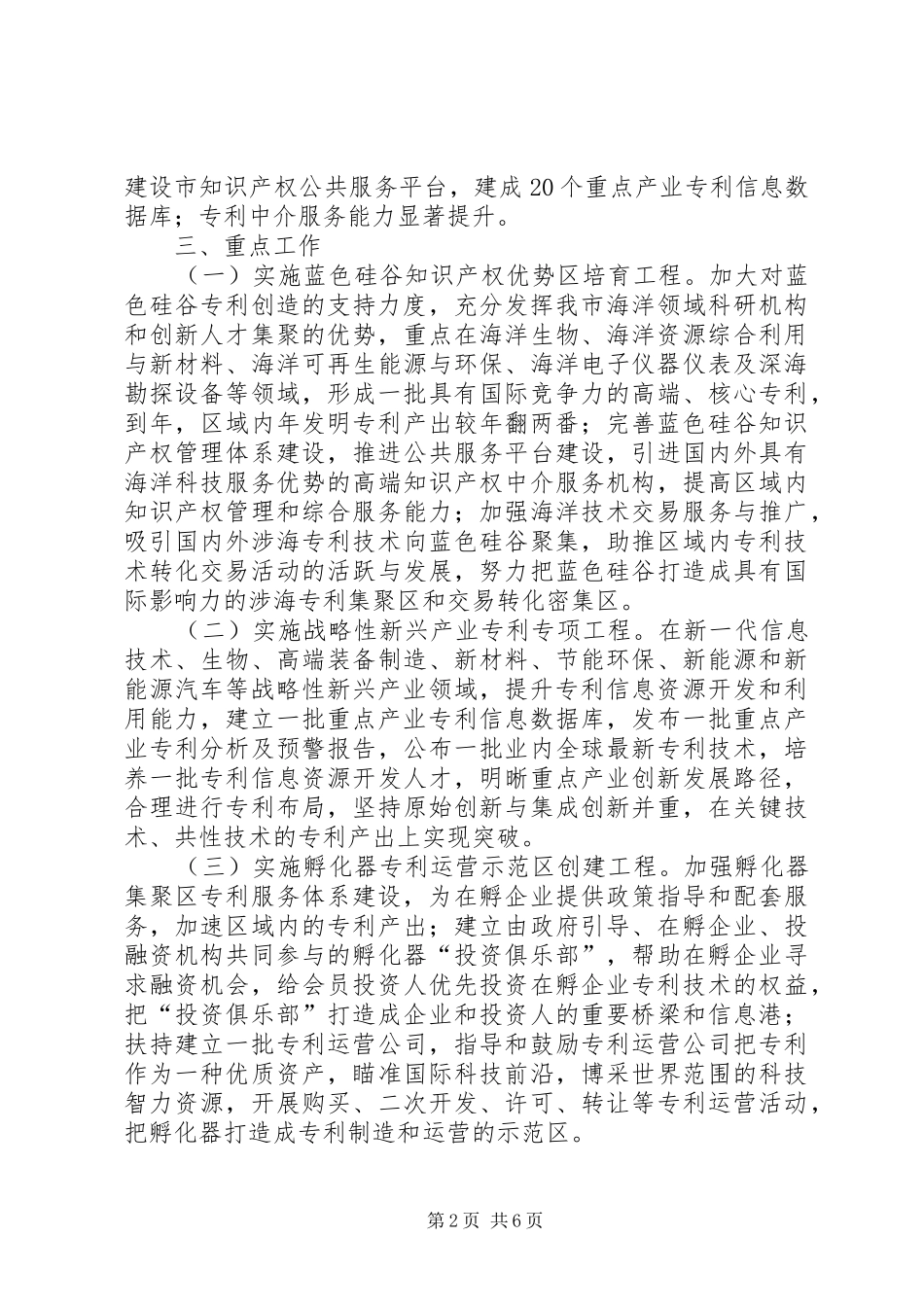 2024年市委专利发展指导意见_第2页