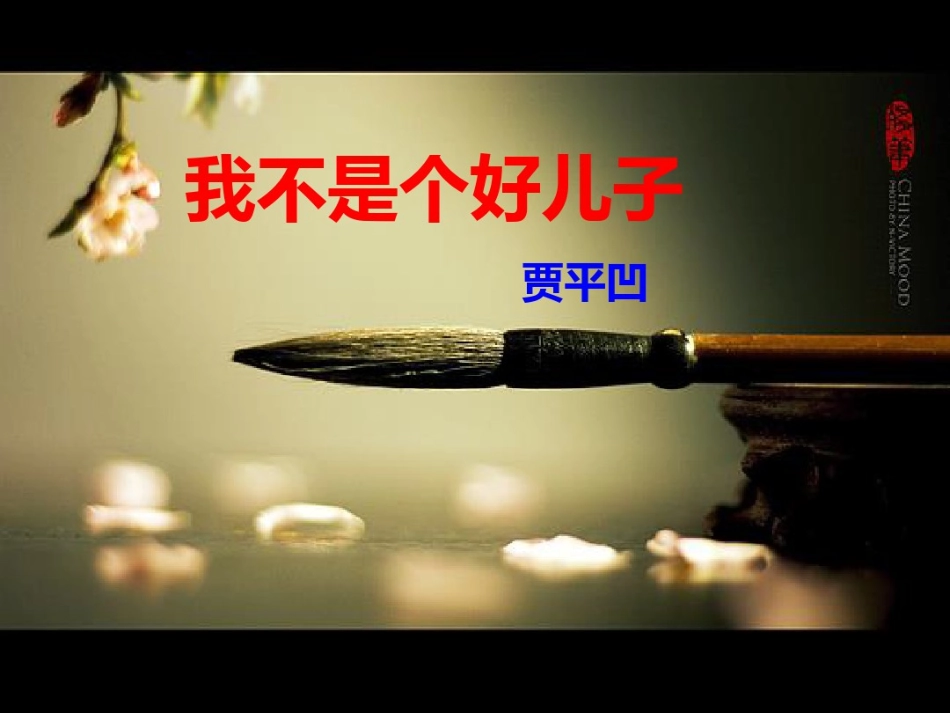 我不是个好儿子优秀课件_第1页