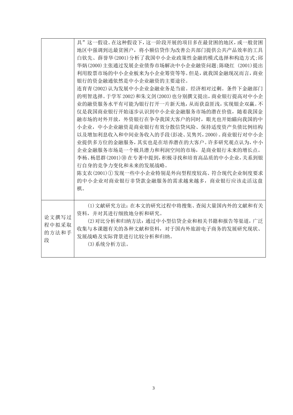中小型信贷公司的发展前景开题报告_第3页