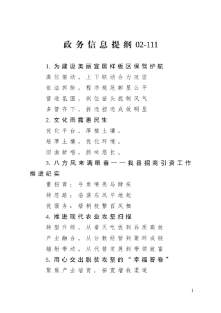 政务信息提纲02-111