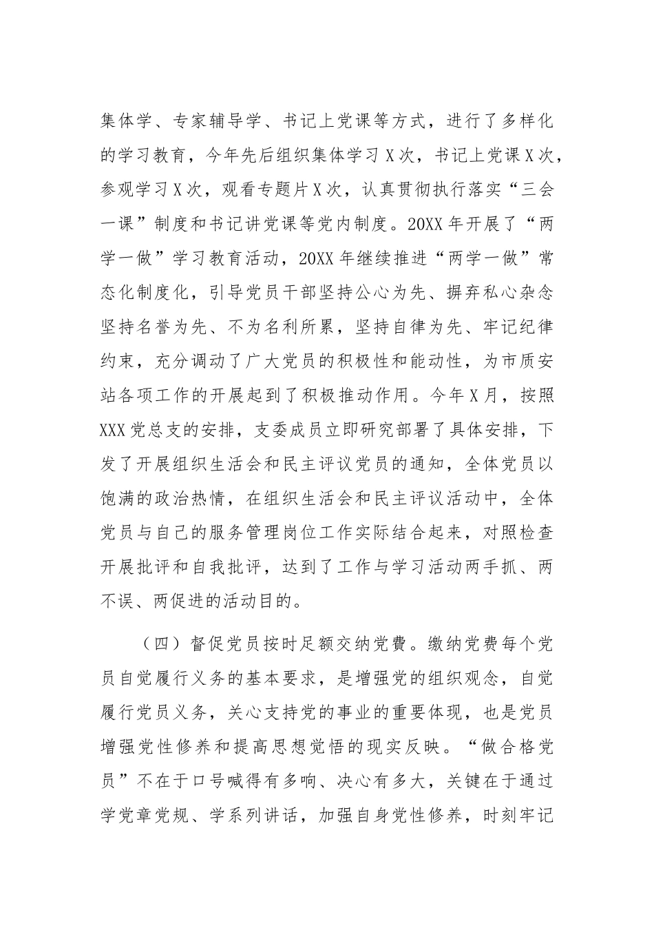 支部委员会工作报告示例1_第3页