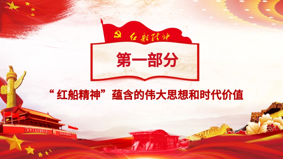 红船映初心PPT模板_第3页