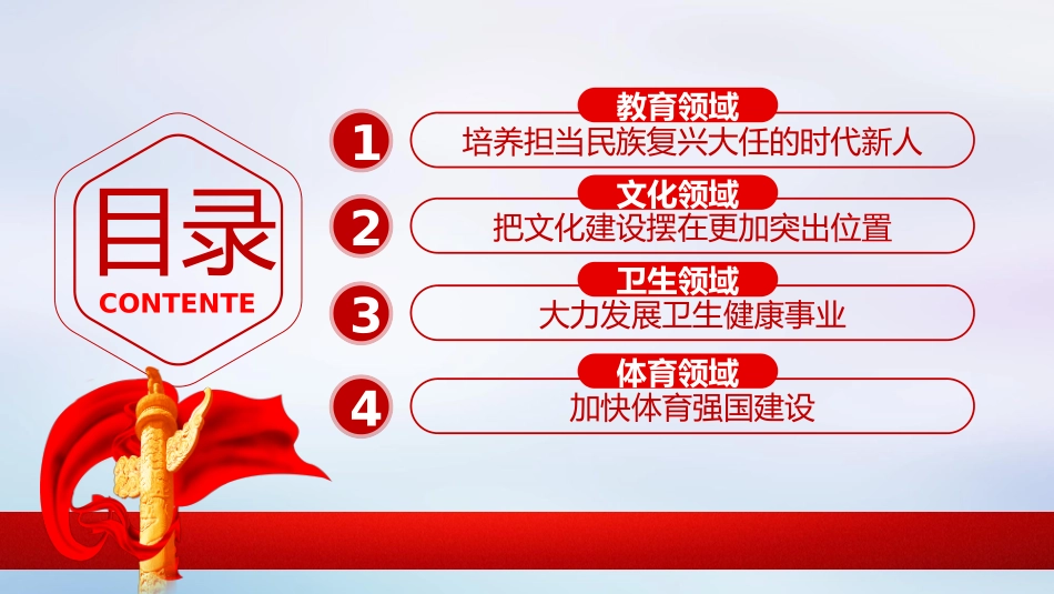 谋篇十四五学习在教育文化卫生体育领域专家代表座谈会上的讲话精神课件PPT_第3页
