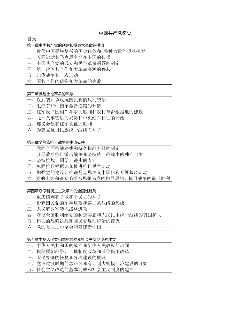 新版中国共产党简史_第1页
