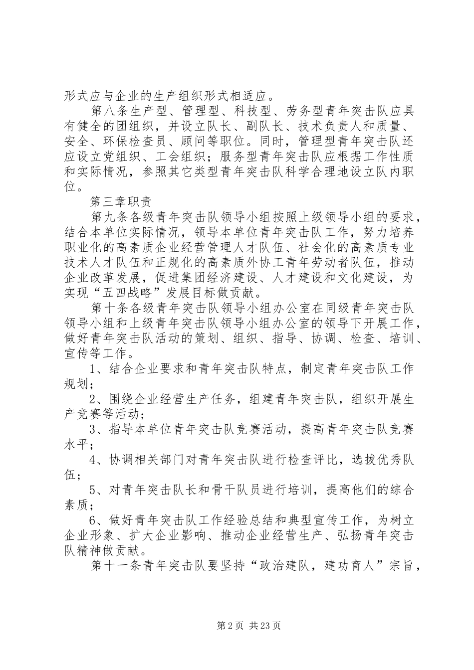 2024年青年突击队工作条例_第2页